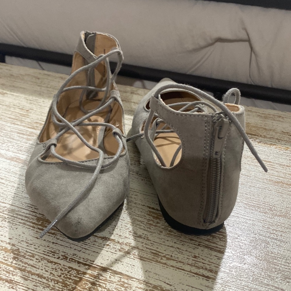 Express lace flats